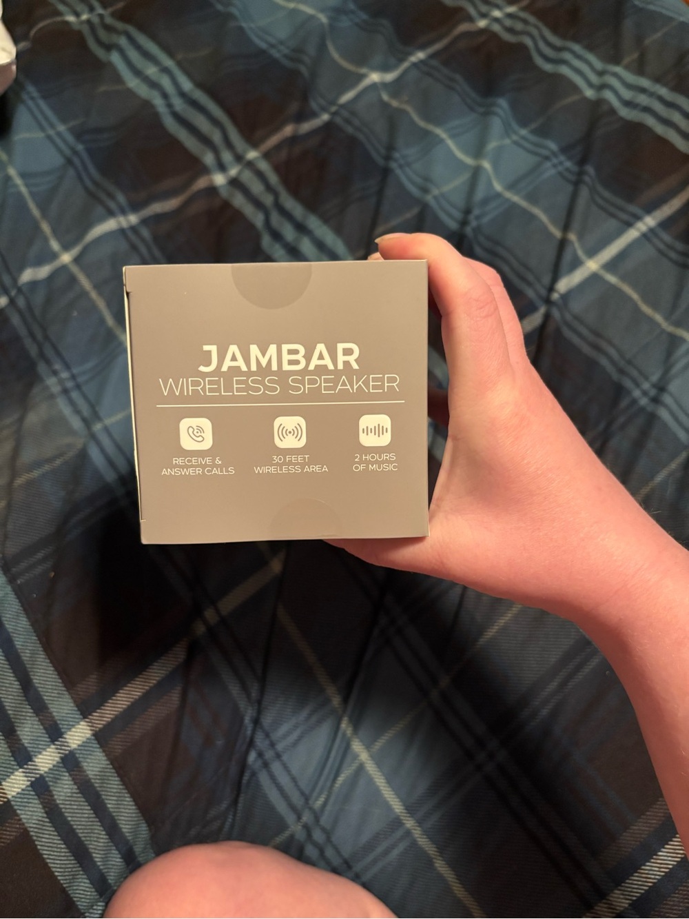 iHip Jambar Wireless Bluetooth Speaker - White - Picture 5 of 5